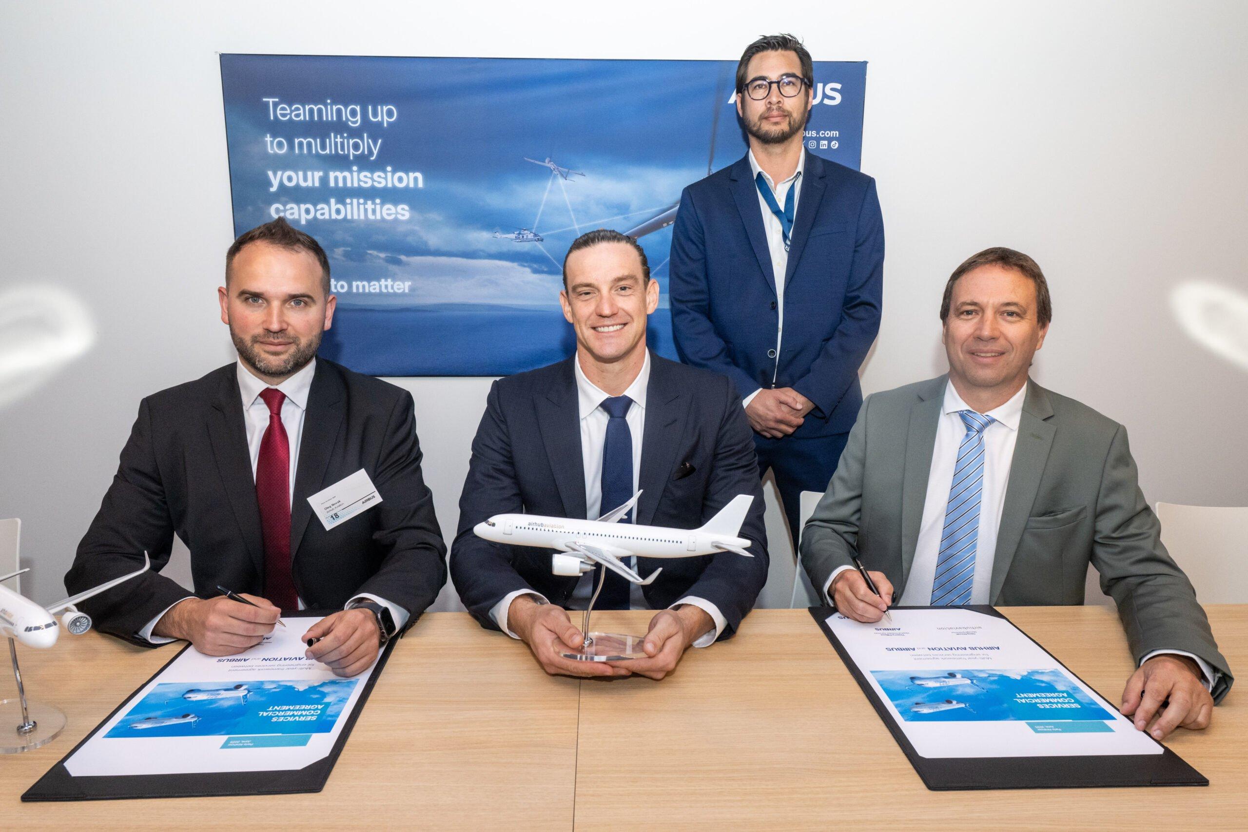 Airhub Aviation Signs Engineering Services Agreement with Airbus