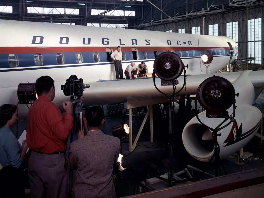 Why Did McDonnell Douglas Equip the DC-8 with Four Engines?
