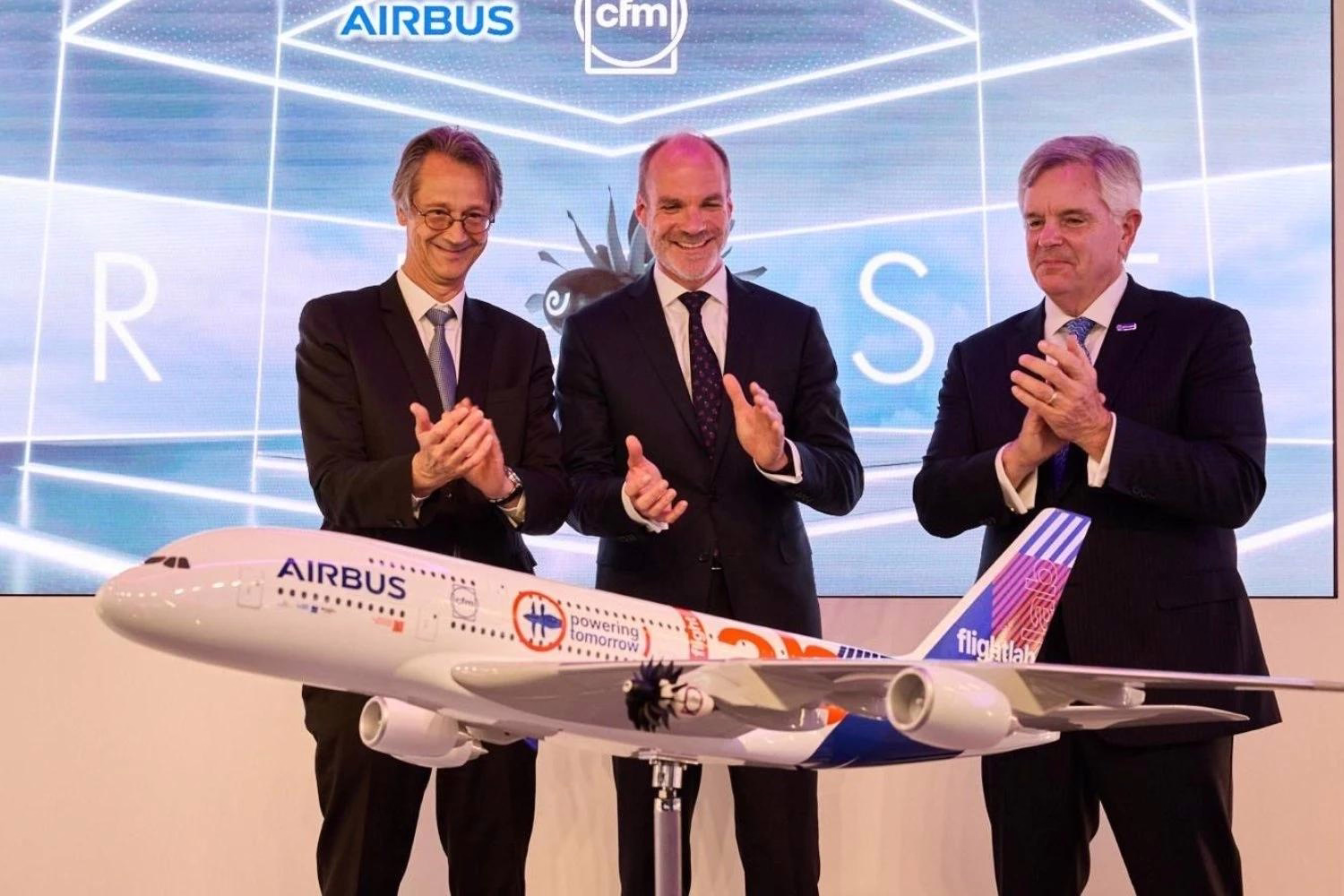 Airbus unveils A380 FlightLab for next-generation propulsion tests