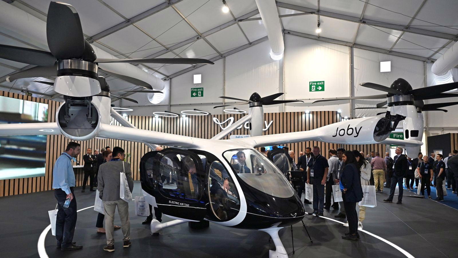 Toyota Partners with Joby to Develop Electric Air Taxis