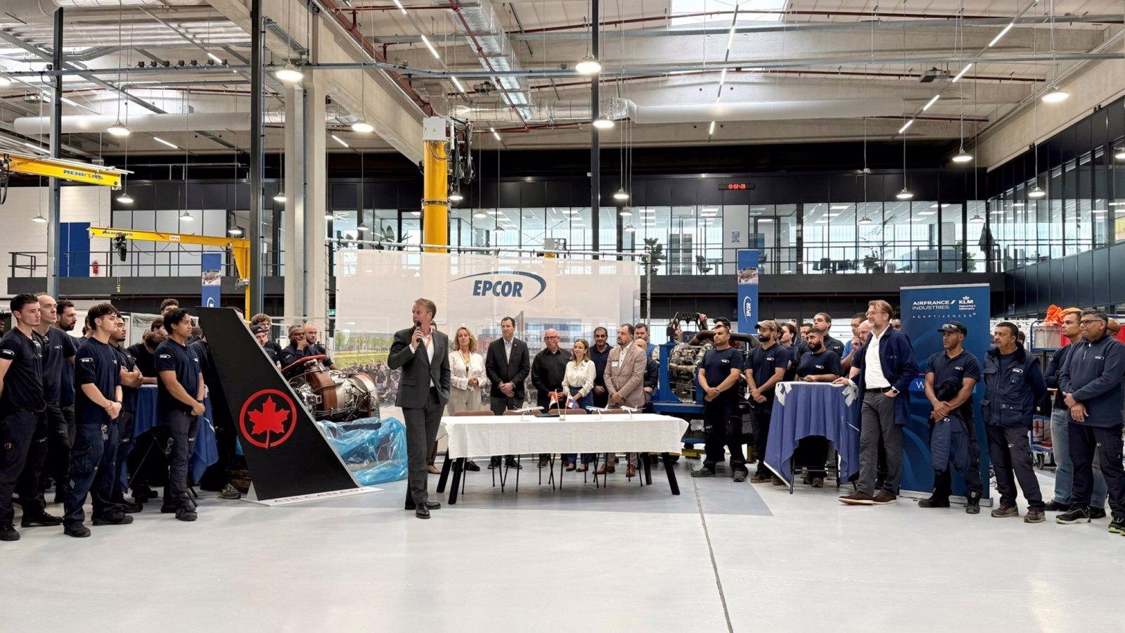 EPCOR and Air Canada Sign Agreement on APU Support