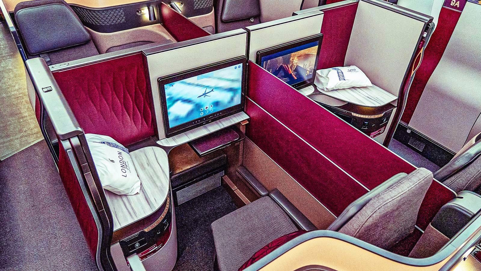 Top Widebody Business Class Seats Available for Booking