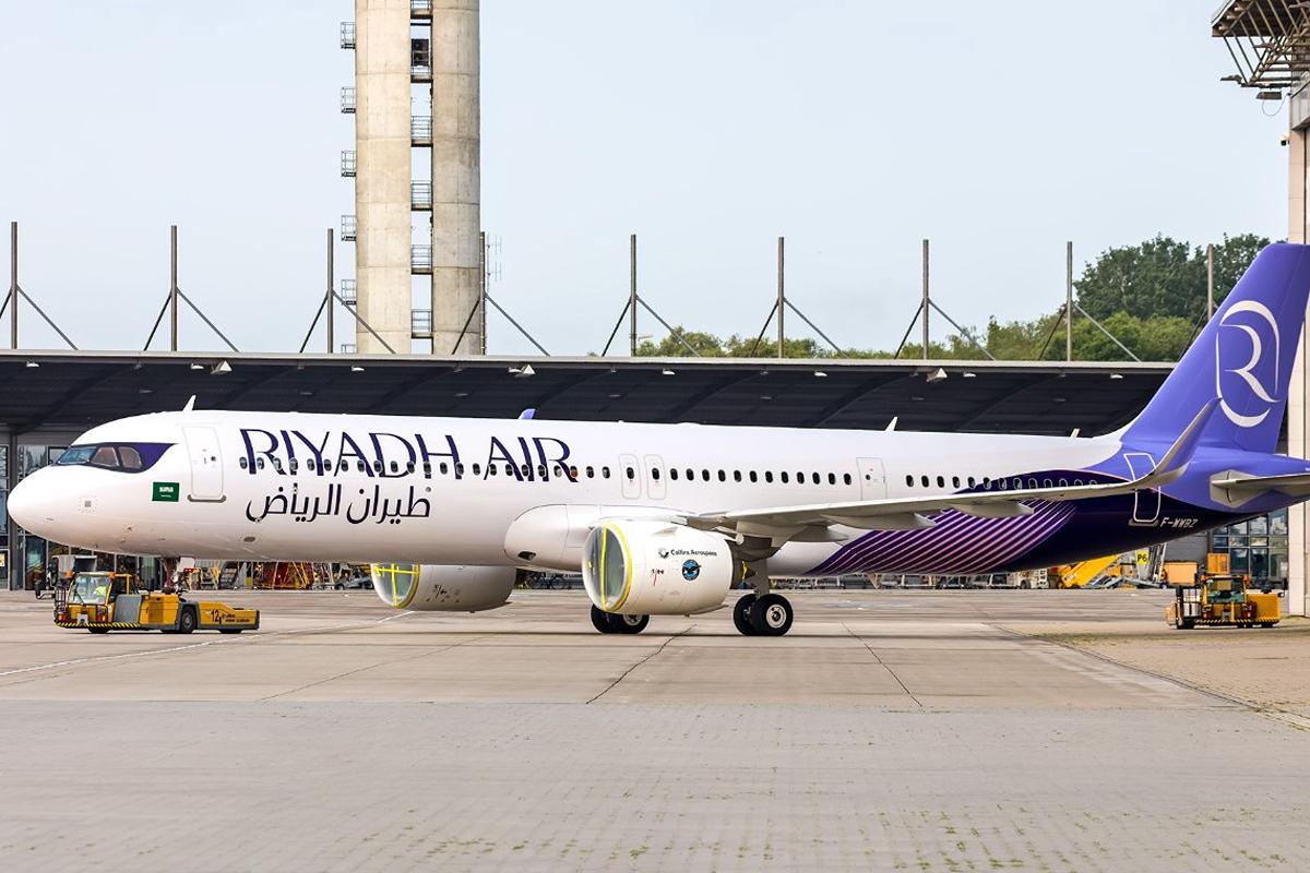 Riyadh Air Unveils Airbus A321XLR in Full Livery
