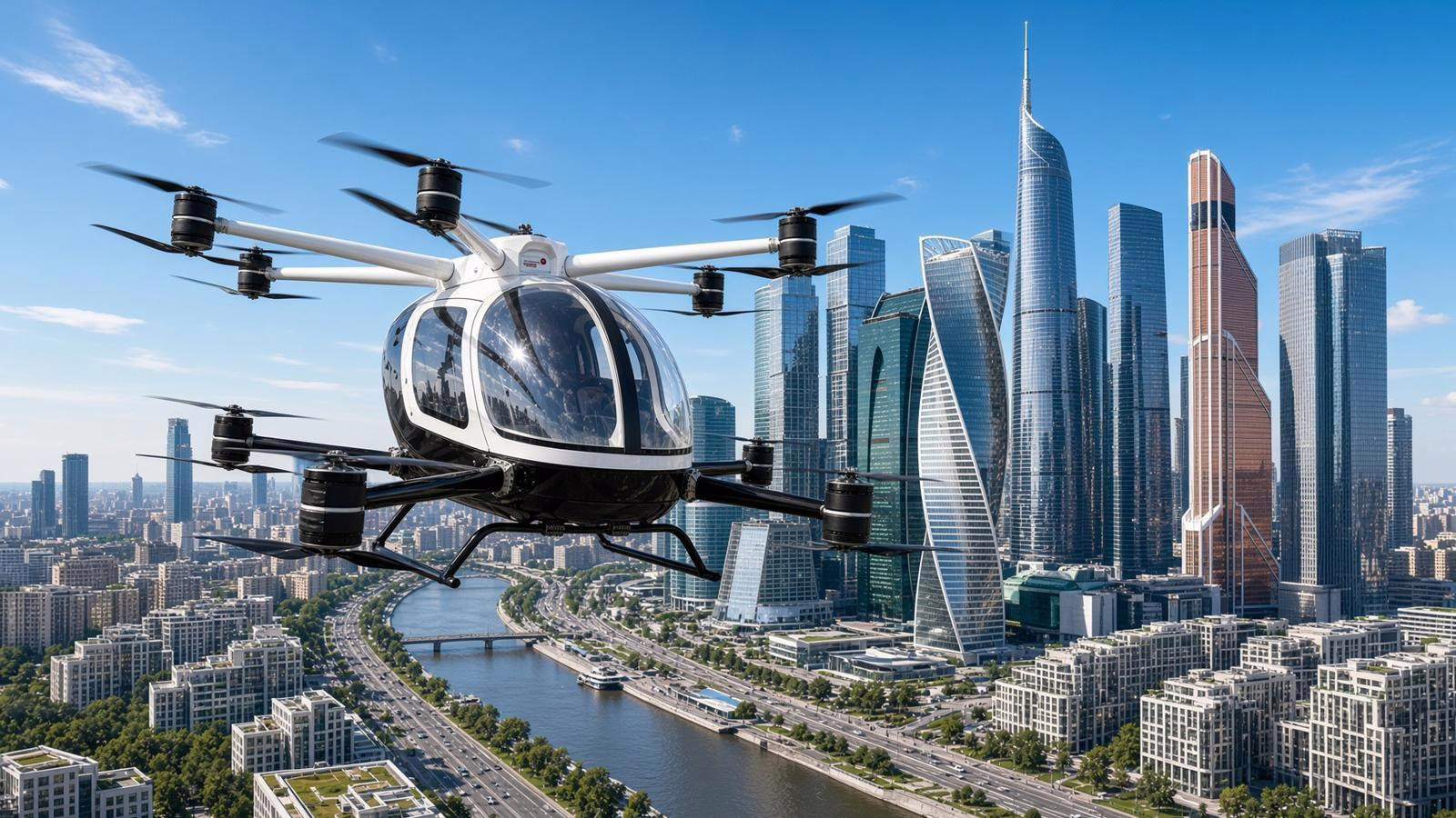 Russia Tests Air Taxis with Passenger Flights Possible in 2-3 Years