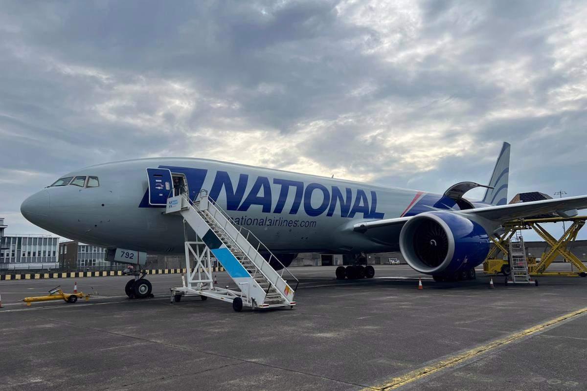 National Airlines Completes Nearly 10,000-Nautical-Mile Nonstop Engine Part Delivery