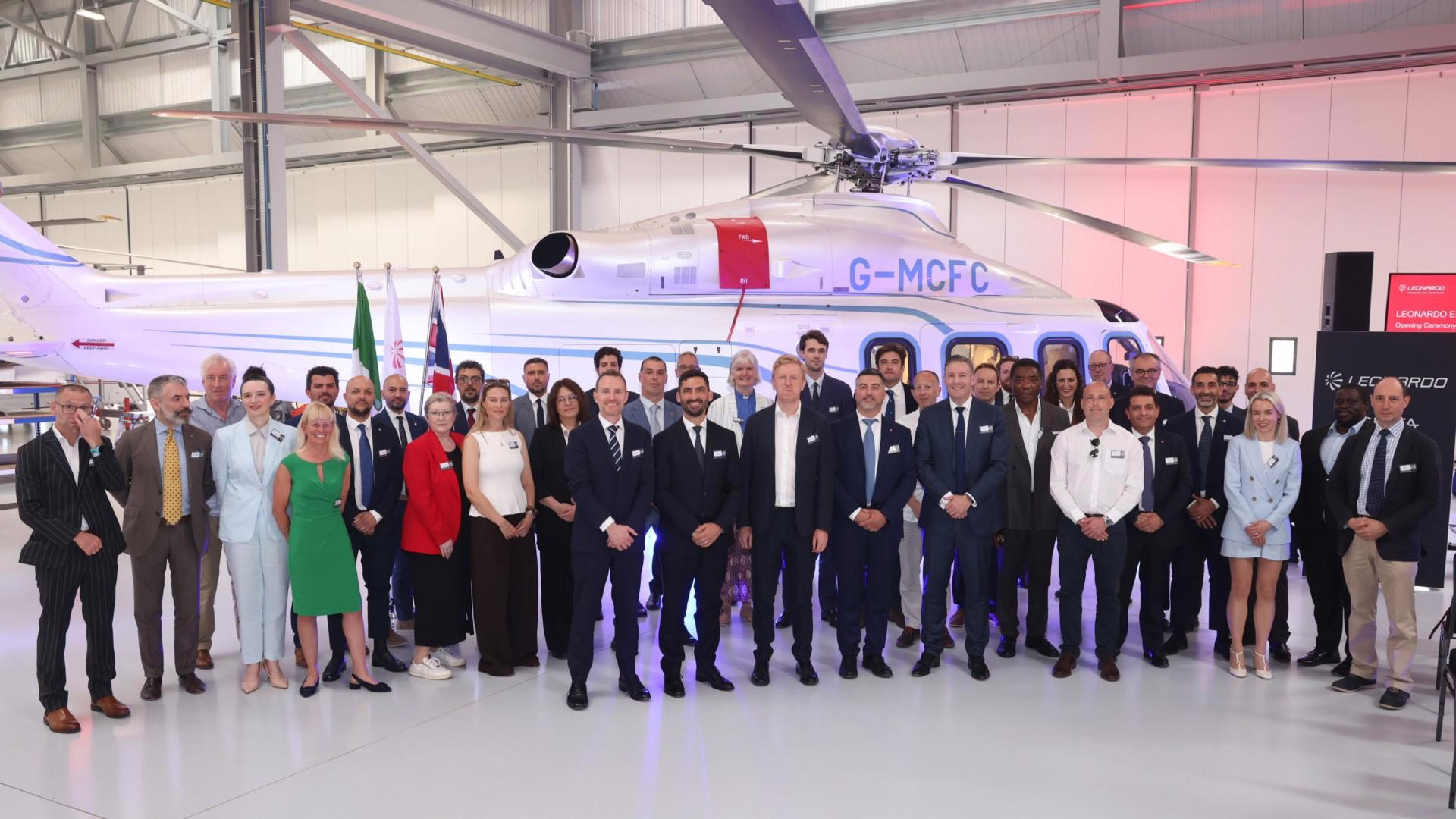 Leonardo Launches New Helicopter Hub in the UK