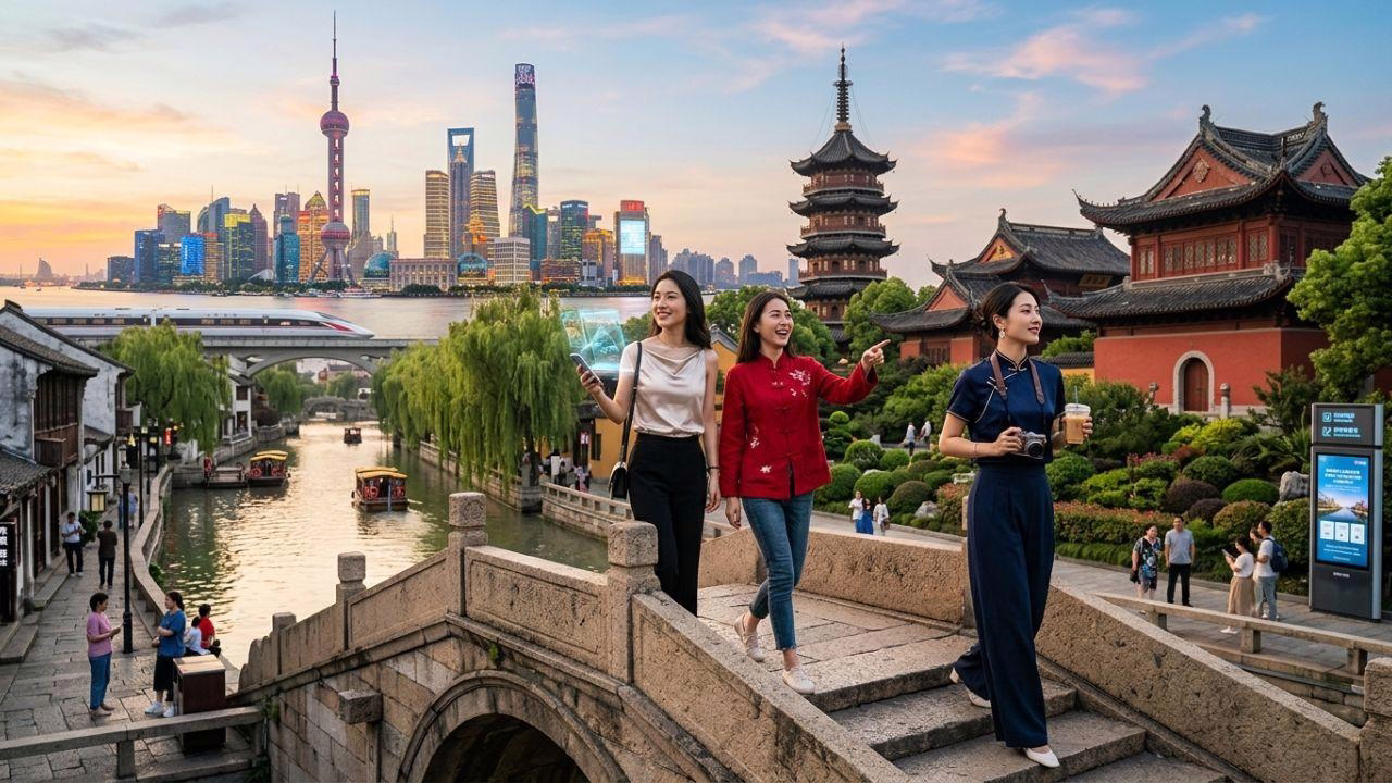 China Welcomes 68 Million Tourists Amid Travel Disruptions with Visa Expansion and AI in Aviation