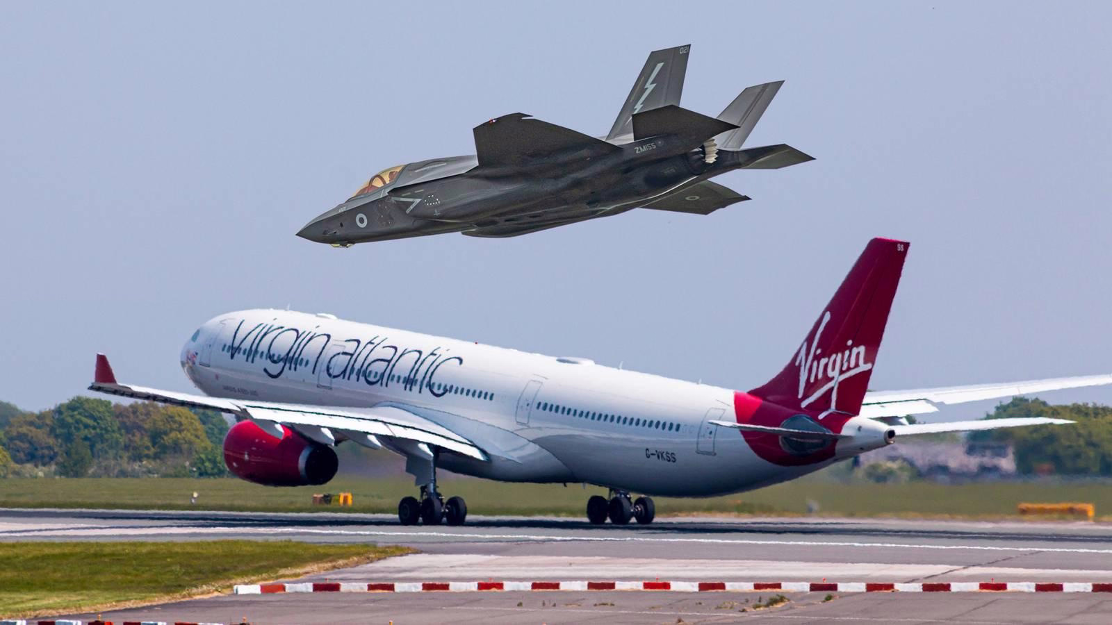 Virgin Atlantic Recruits RAF Pilots Maintaining Britain’s F-35 Fleet