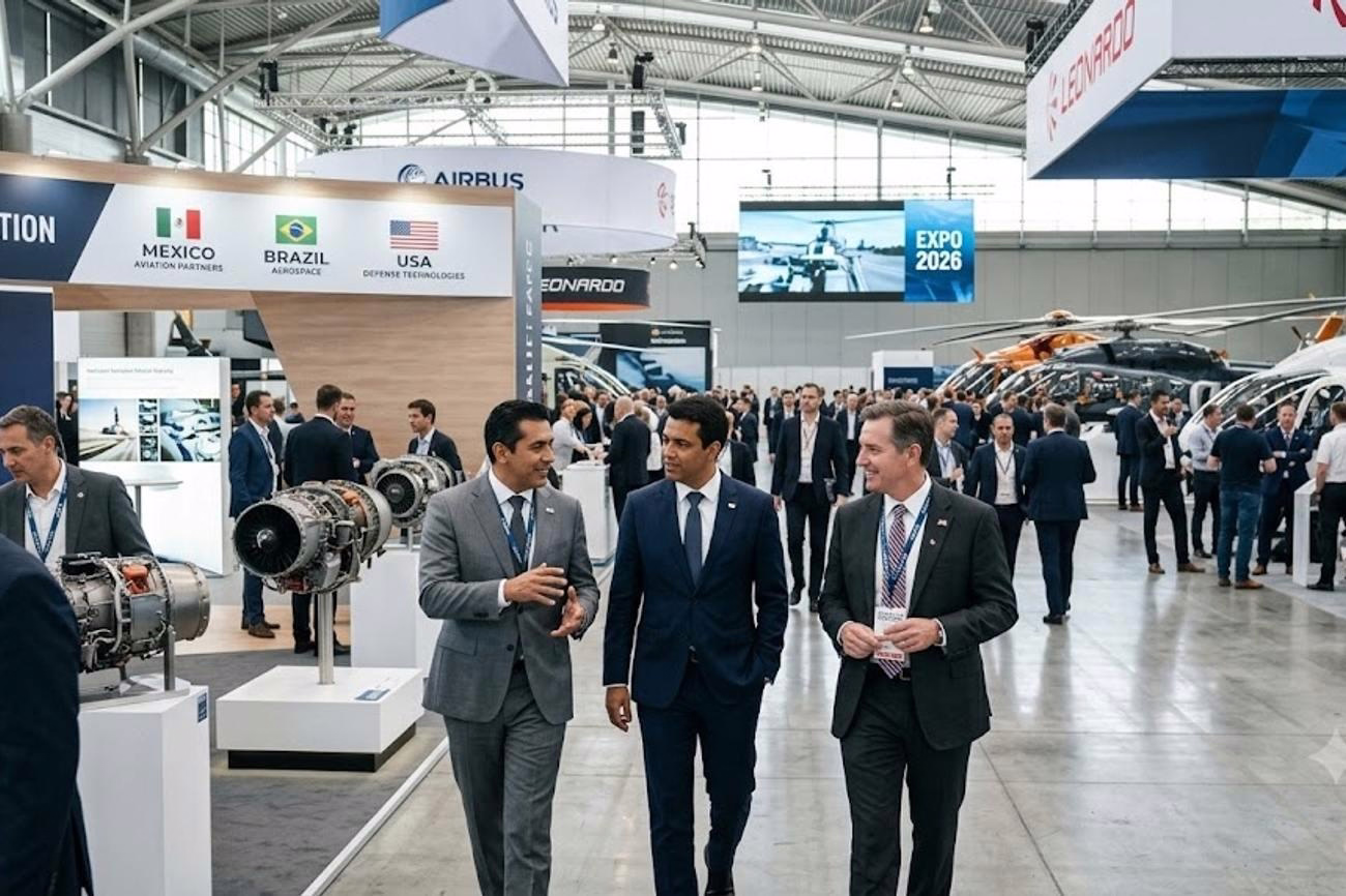 Mexico, Brazil, and the United States Collaborate at Helitech Expo