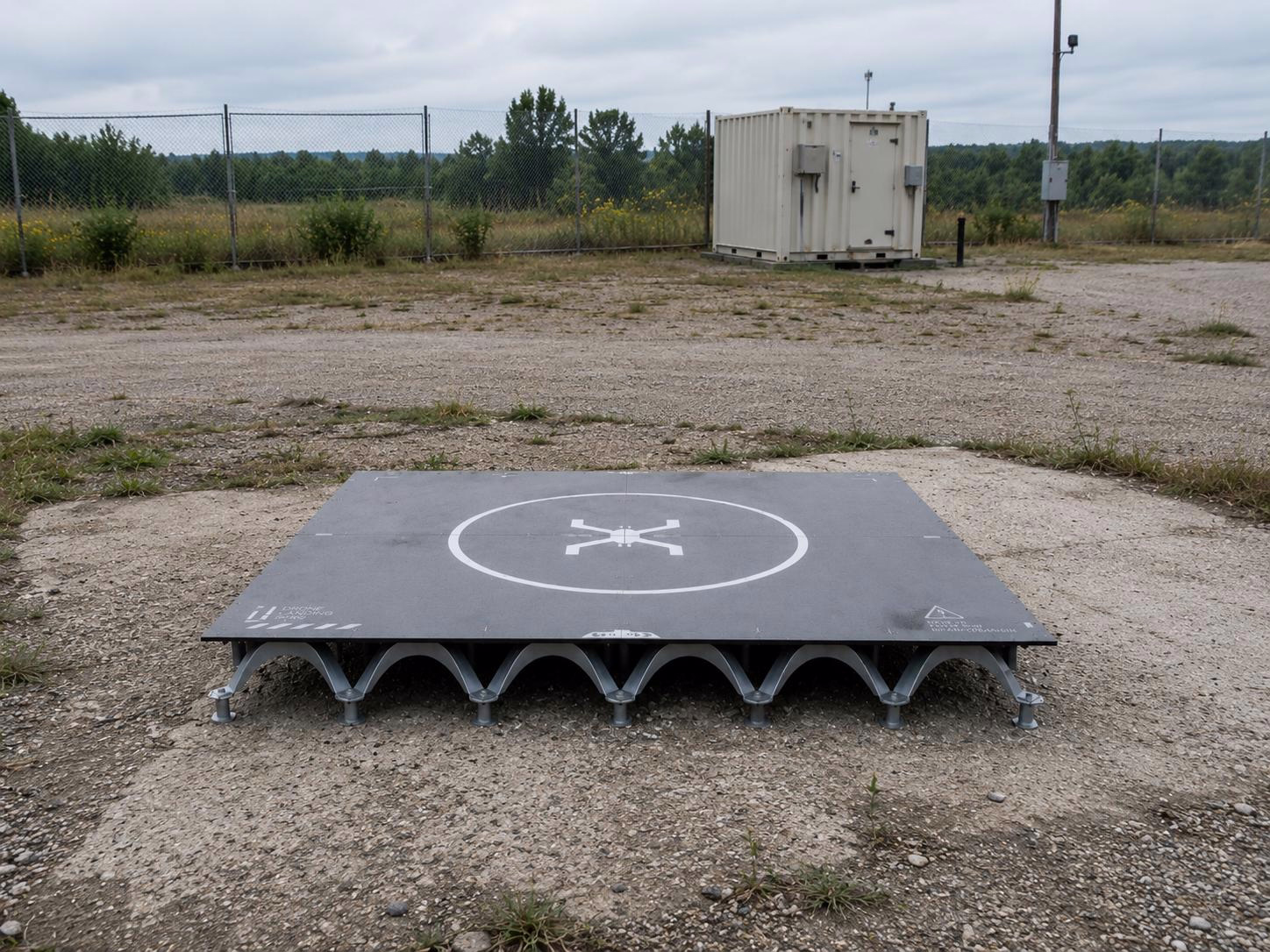Swedish Origami-Inspired Design Enables Flat-Pack Drone Airports