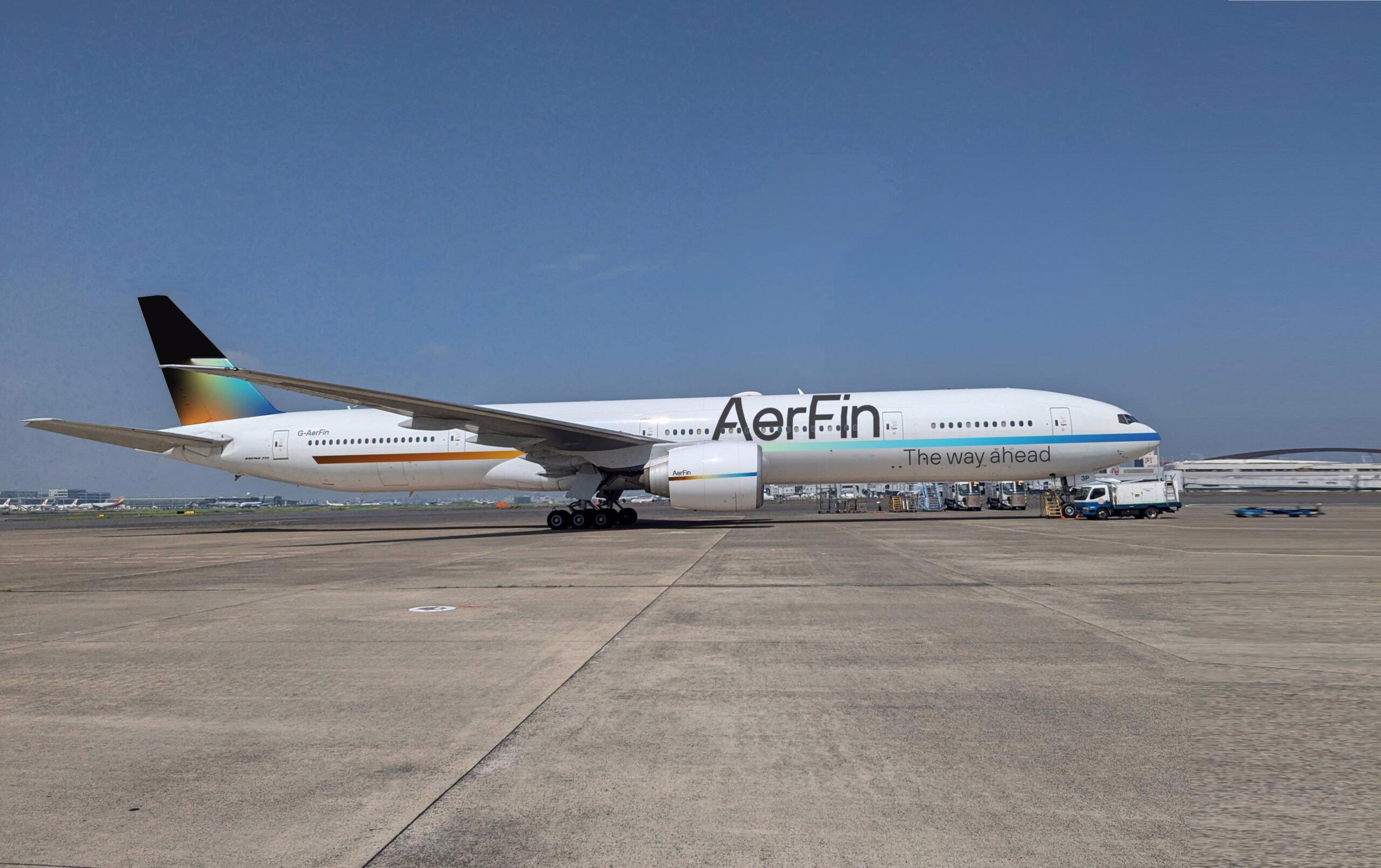 AerFin Receives Second Boeing 777-300ER from Japan Airlines
