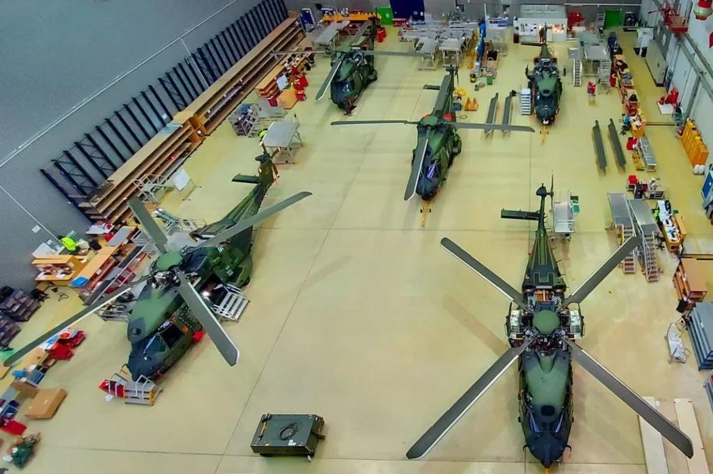 GA-ATS Installs New Dock for NH90 Maintenance