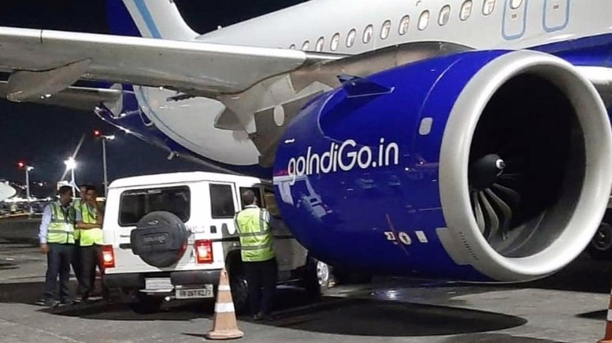 IndiGo Plane Damaged by Catering Vehicle at Kolkata Airport, Grounded for Inspection