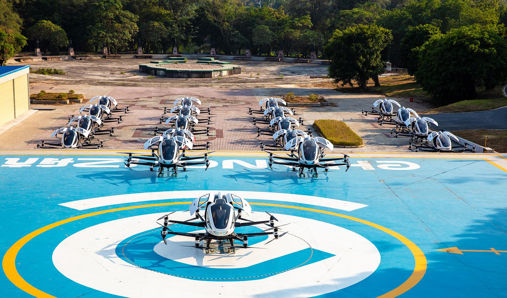 EHang Signs Agreement for 41 Aircraft with Changchun Tech Zone
