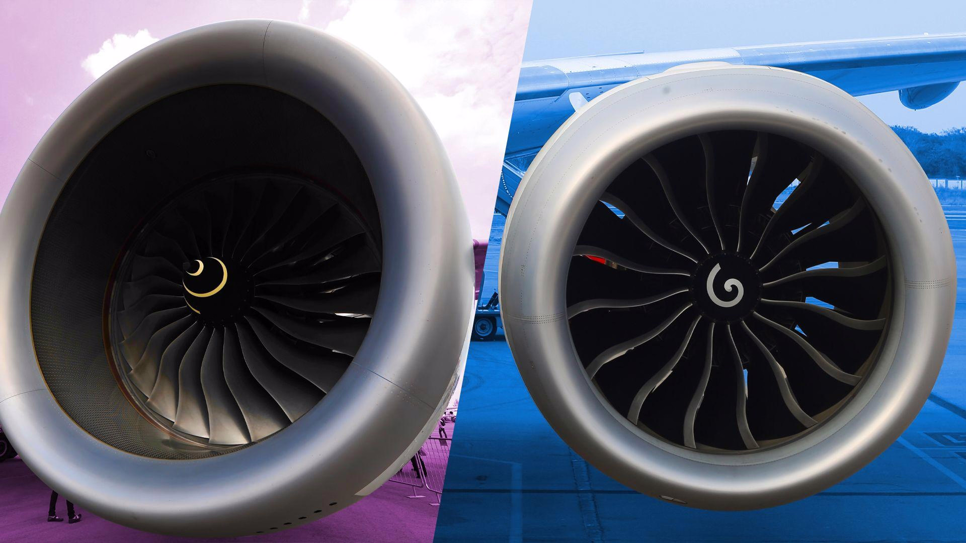 Comparing the PD-35 and Rolls-Royce Trent 1000 Engines