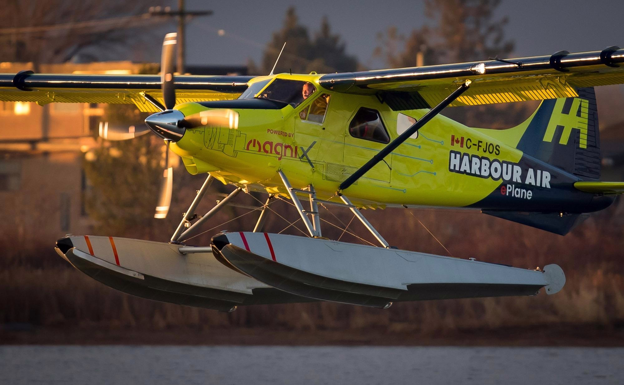 First Flight of an All-Electric Airplane