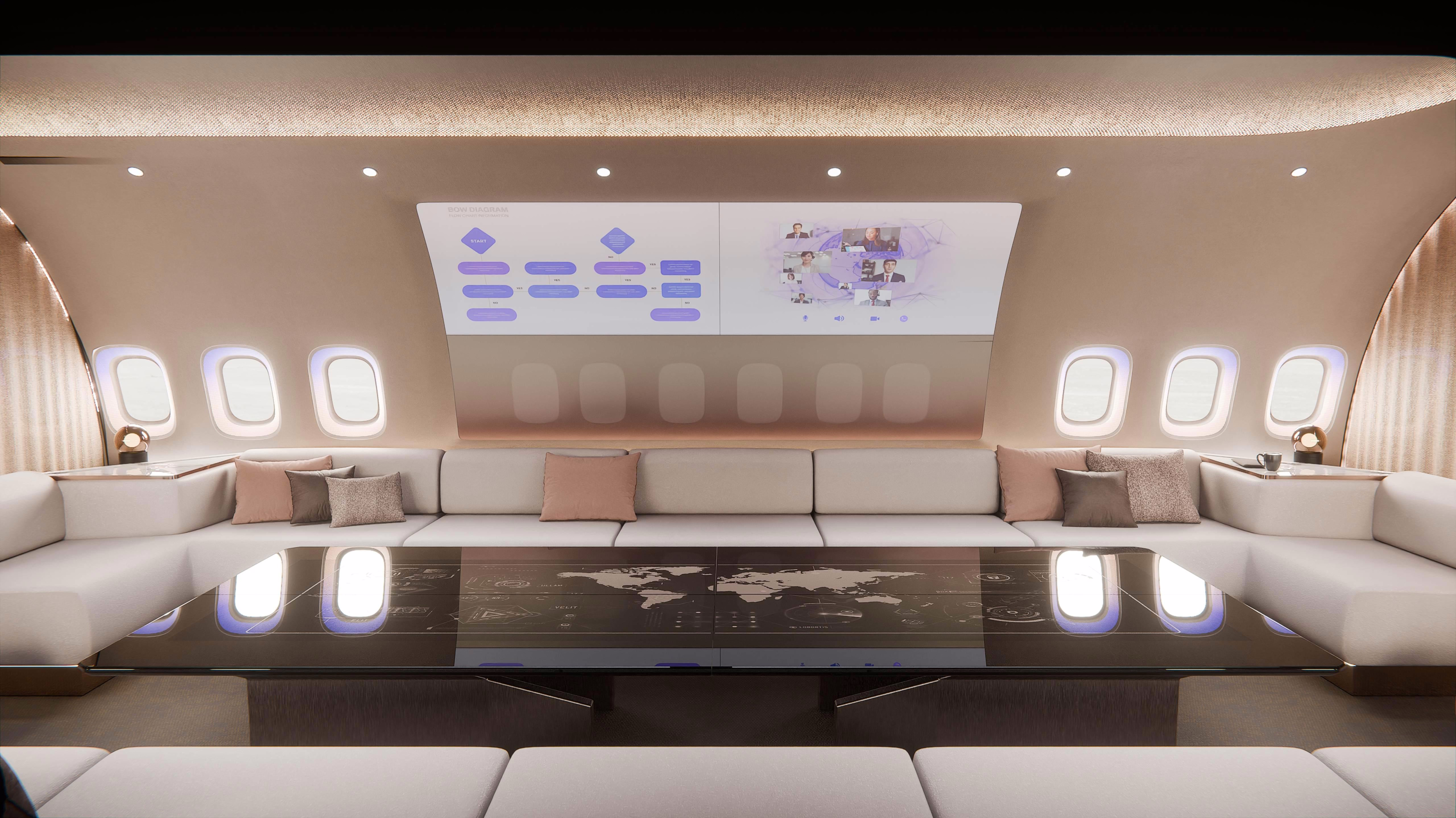 Lufthansa Technik Introduces Modular VIP Cabin Concept 'The BOW'