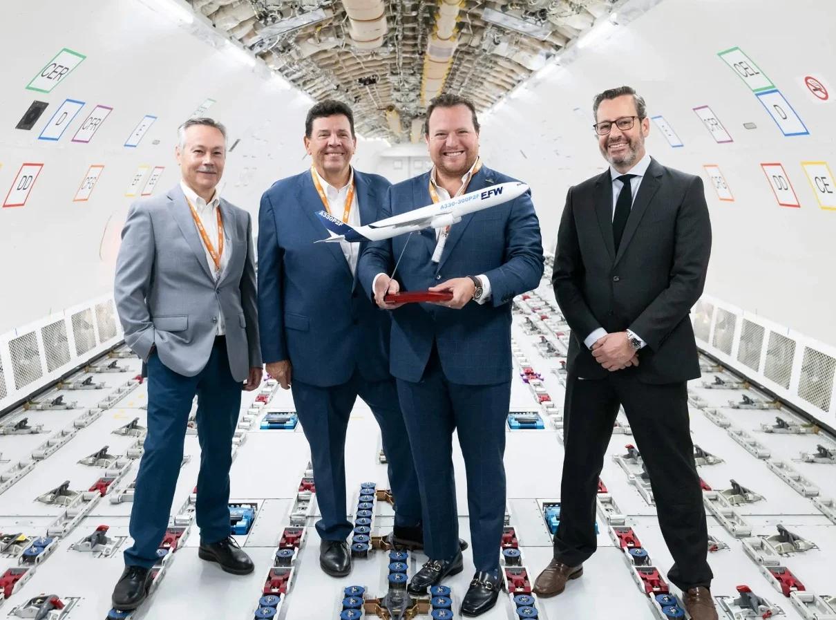 EFW Delivers First A330P2F Aircraft to Air Lease Corporation