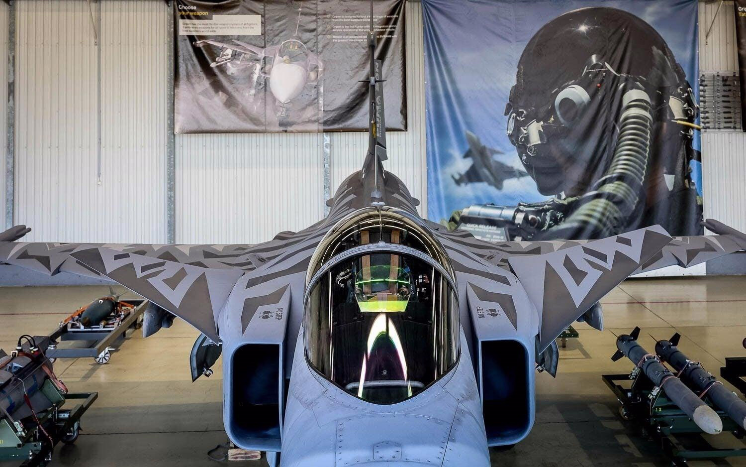 Hungary Receives Two New Gripen C Fighter Jets