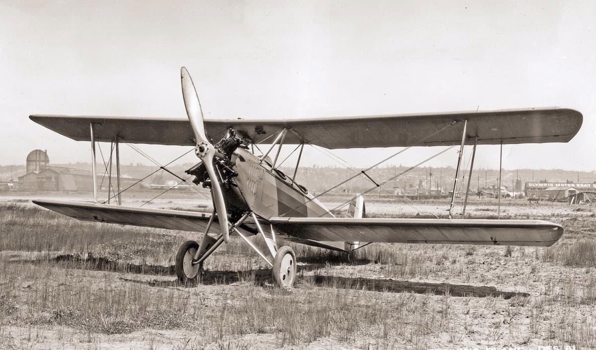 Boeing Model 81 Trainer Swaps Engines