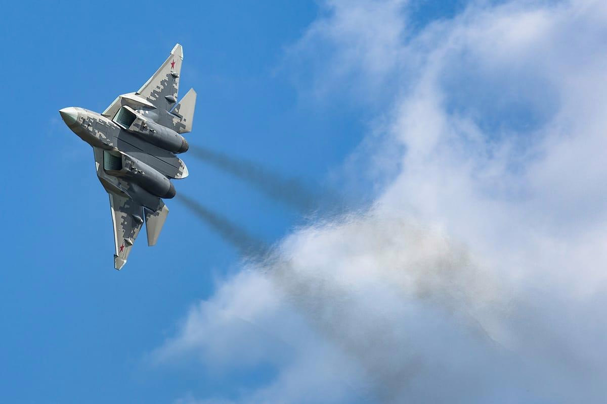 Russia Announces Combat AI Integration in Su-57D Fighter Jet