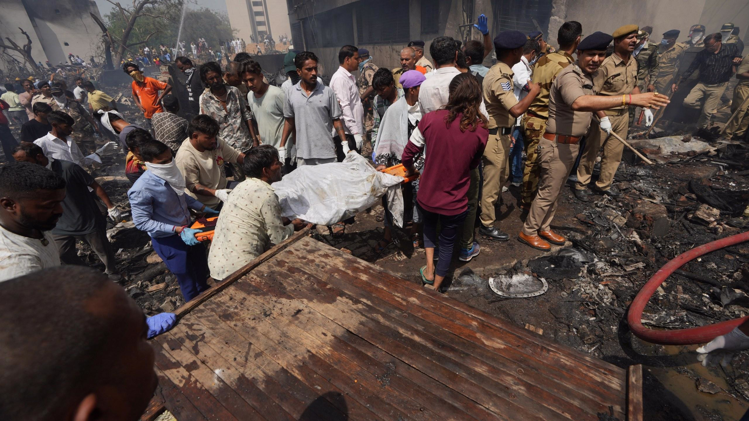 Air India Flight Crashes After Takeoff from Ahmedabad with Over 240 Onboard