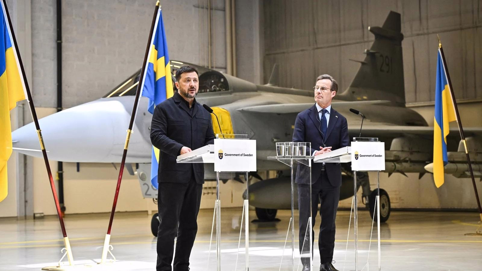 Saab Confirms Gripen Fighter Jet Order for Ukraine