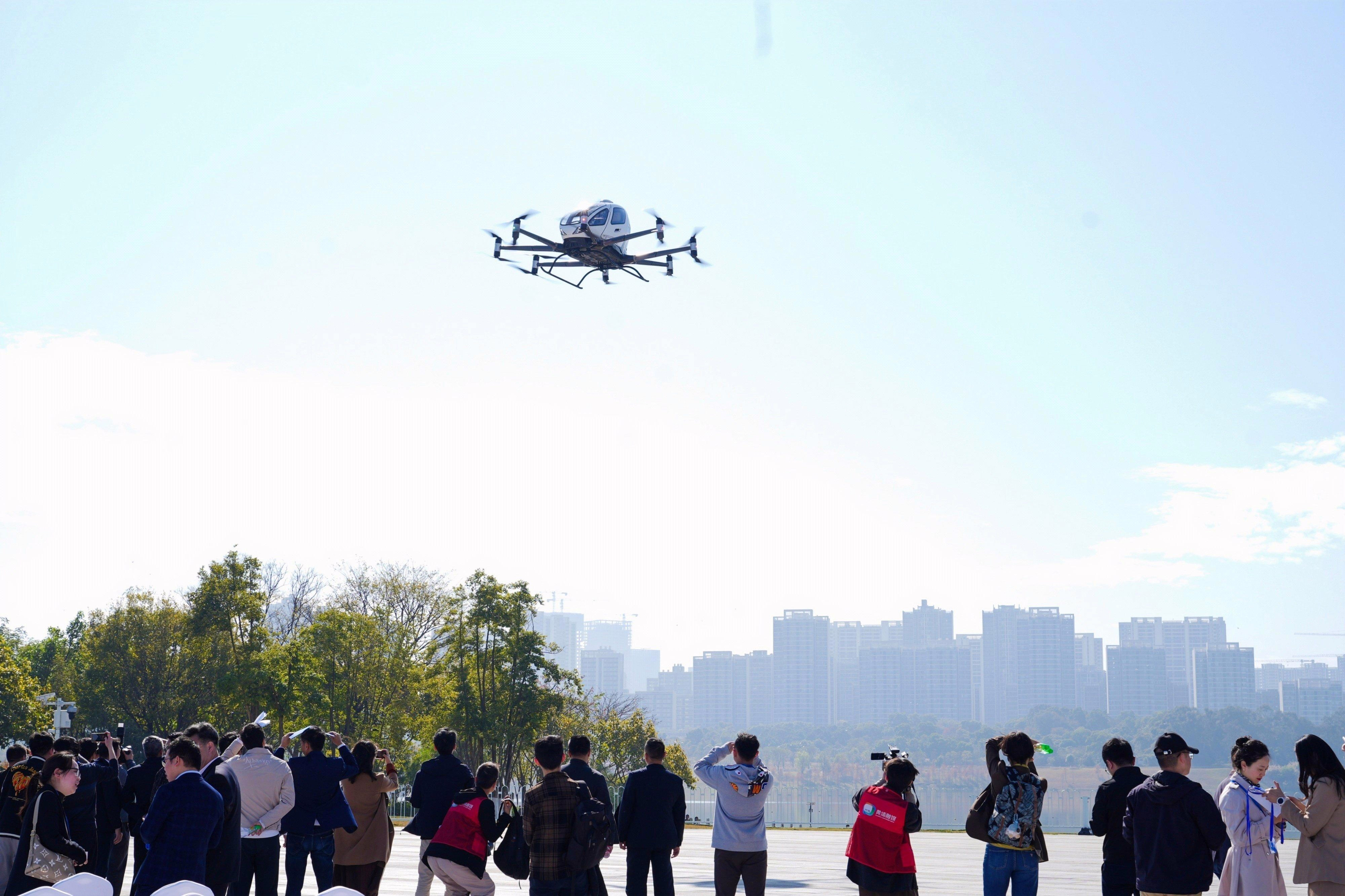 China’s Electric Air Taxi Completes First Flight in Africa