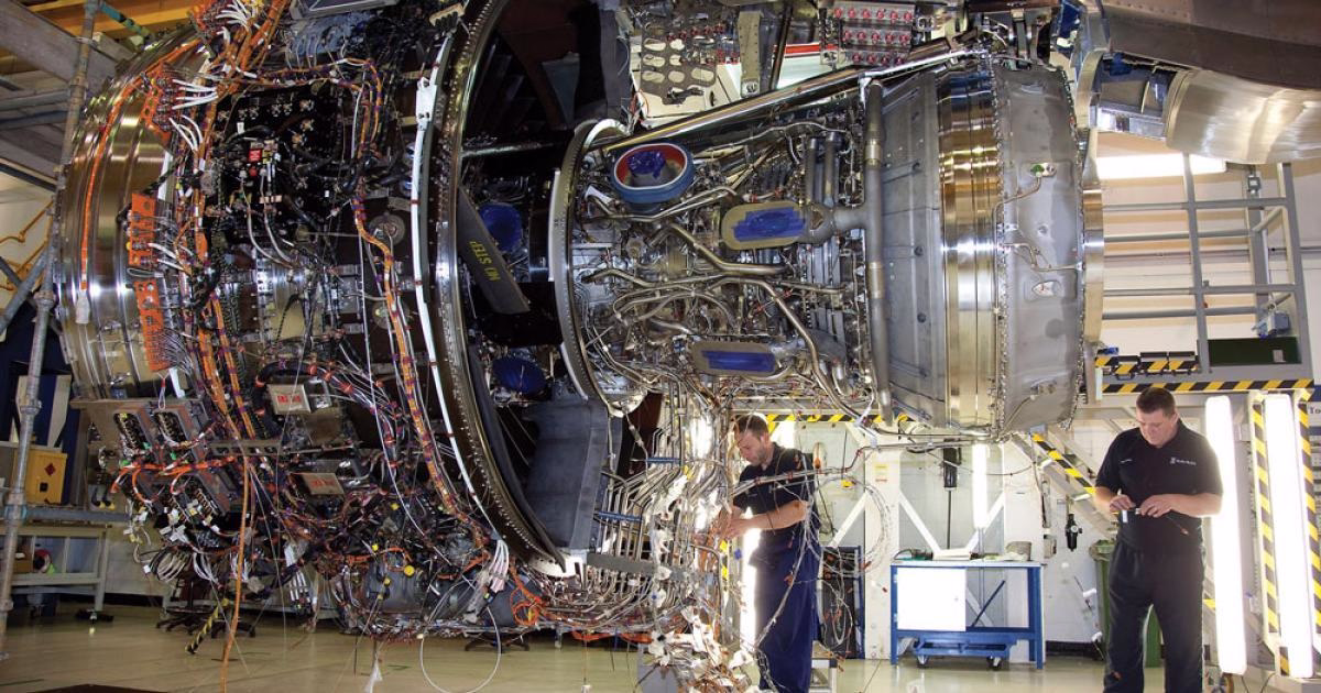 Enhanced Trent XWB-97 Engine Deployed in the Middle East
