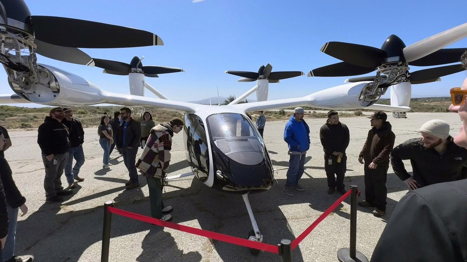 Electric air taxis to be showcased at this weekend's Salinas Airshow