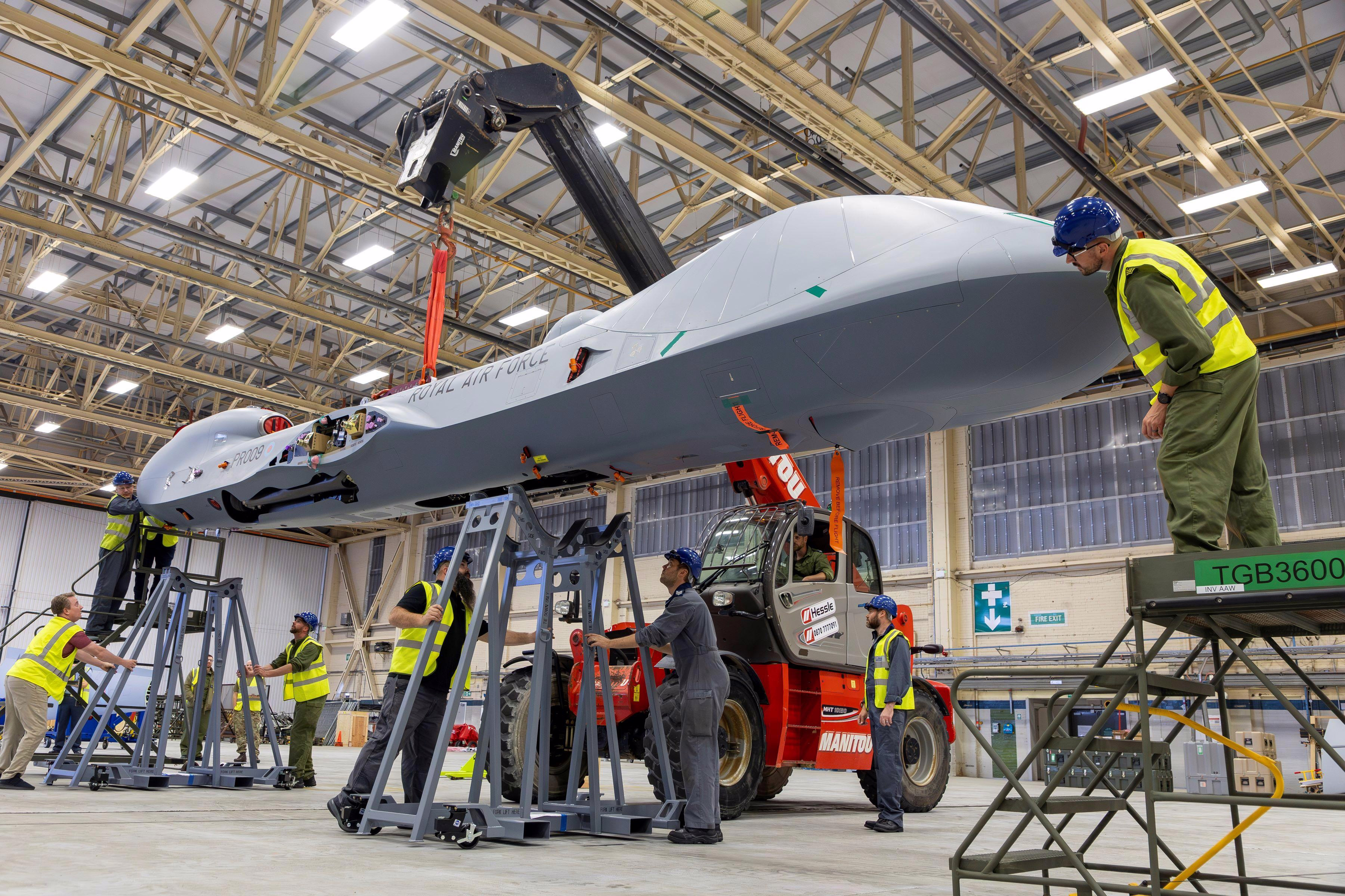 GS-ASI Autonomous Jet Successfully Completes Simulated Shoot-Down Demo