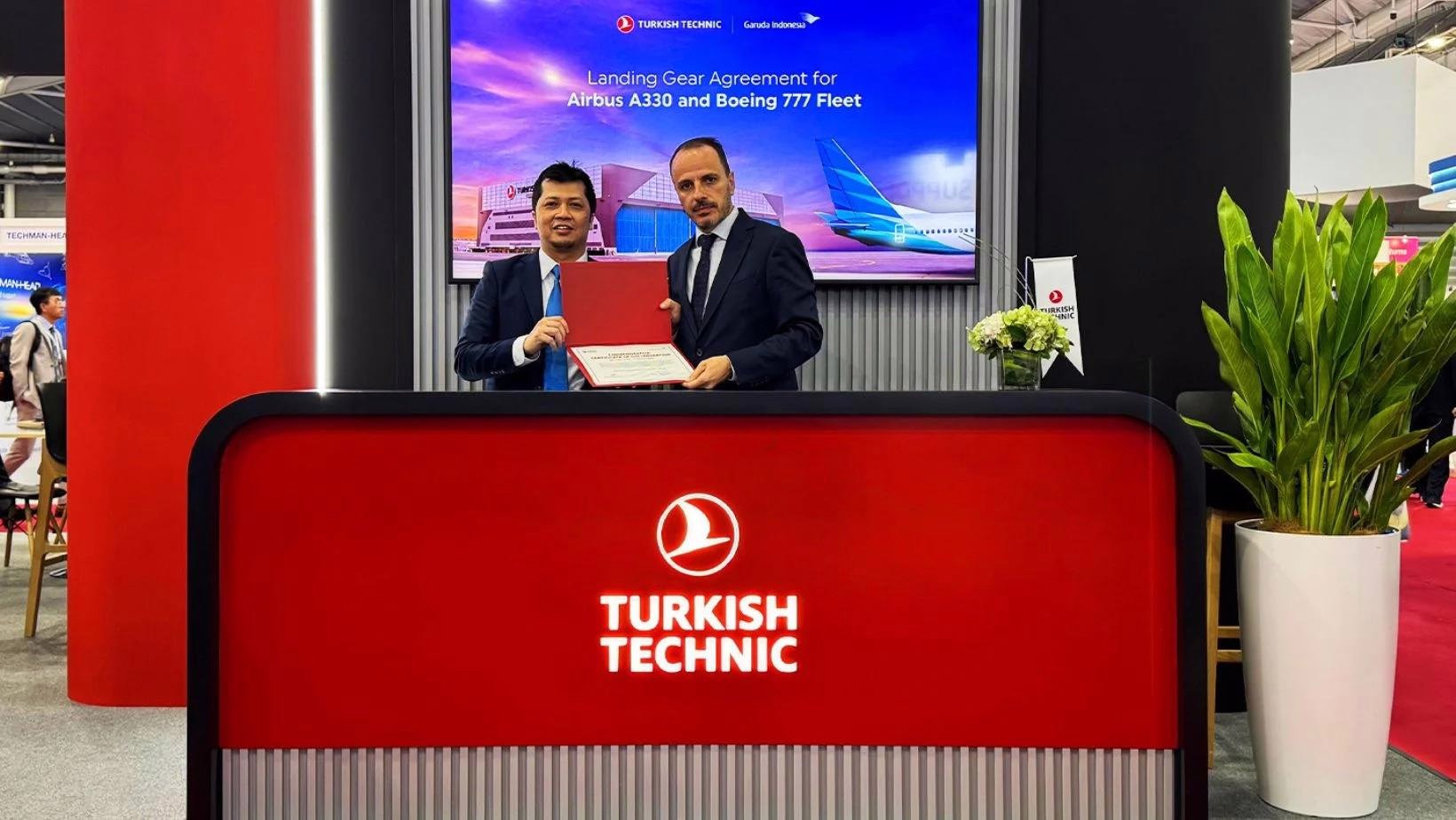 Turkish Technic Secures Landing Gear Overhaul Contract with Garuda Indonesia