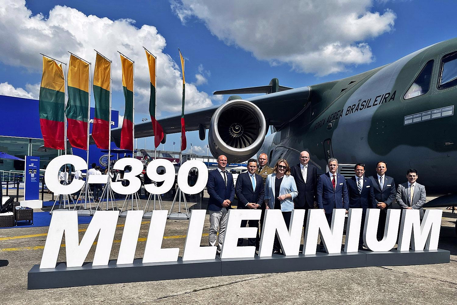 Embraer Deepens Aerospace and Defense Partnership with Lithuania After C-390 Selection