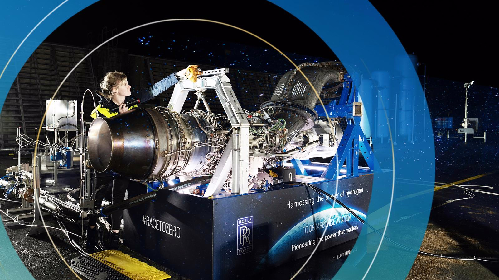 Hydrogen-Powered Jet Engine Reaches Full Power in Test