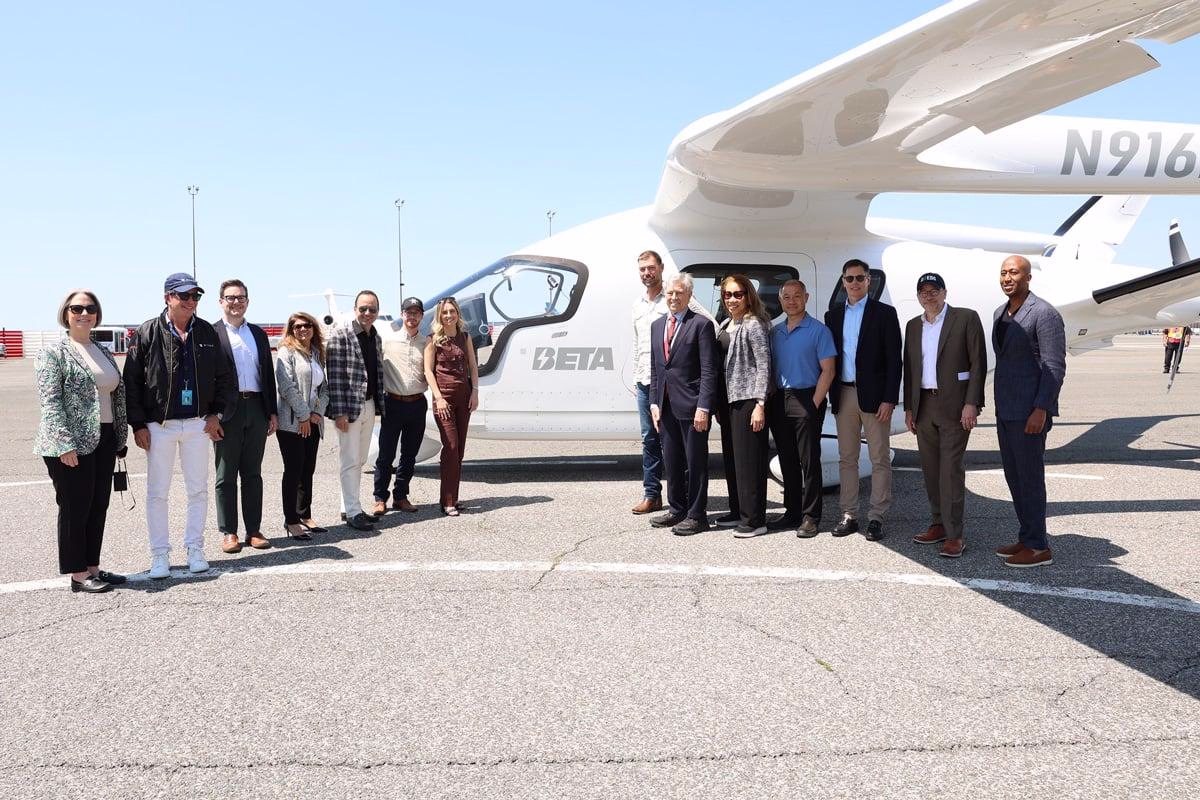Electric Passenger Plane Makes First Landing at JFK Airport