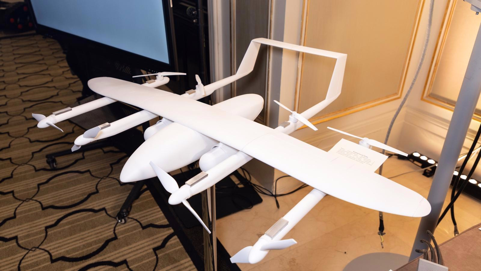 MAI Cargo Convertiplane Features Eight Engines and 500 kg Payload Capacity