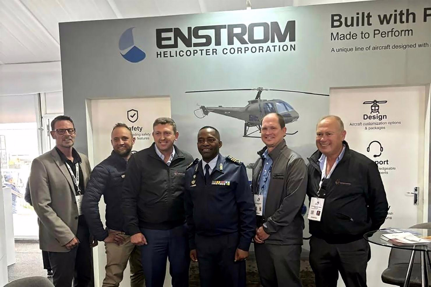 Enstrom Delivers First New 480B Helicopter to South Africa's Safomar Aviation