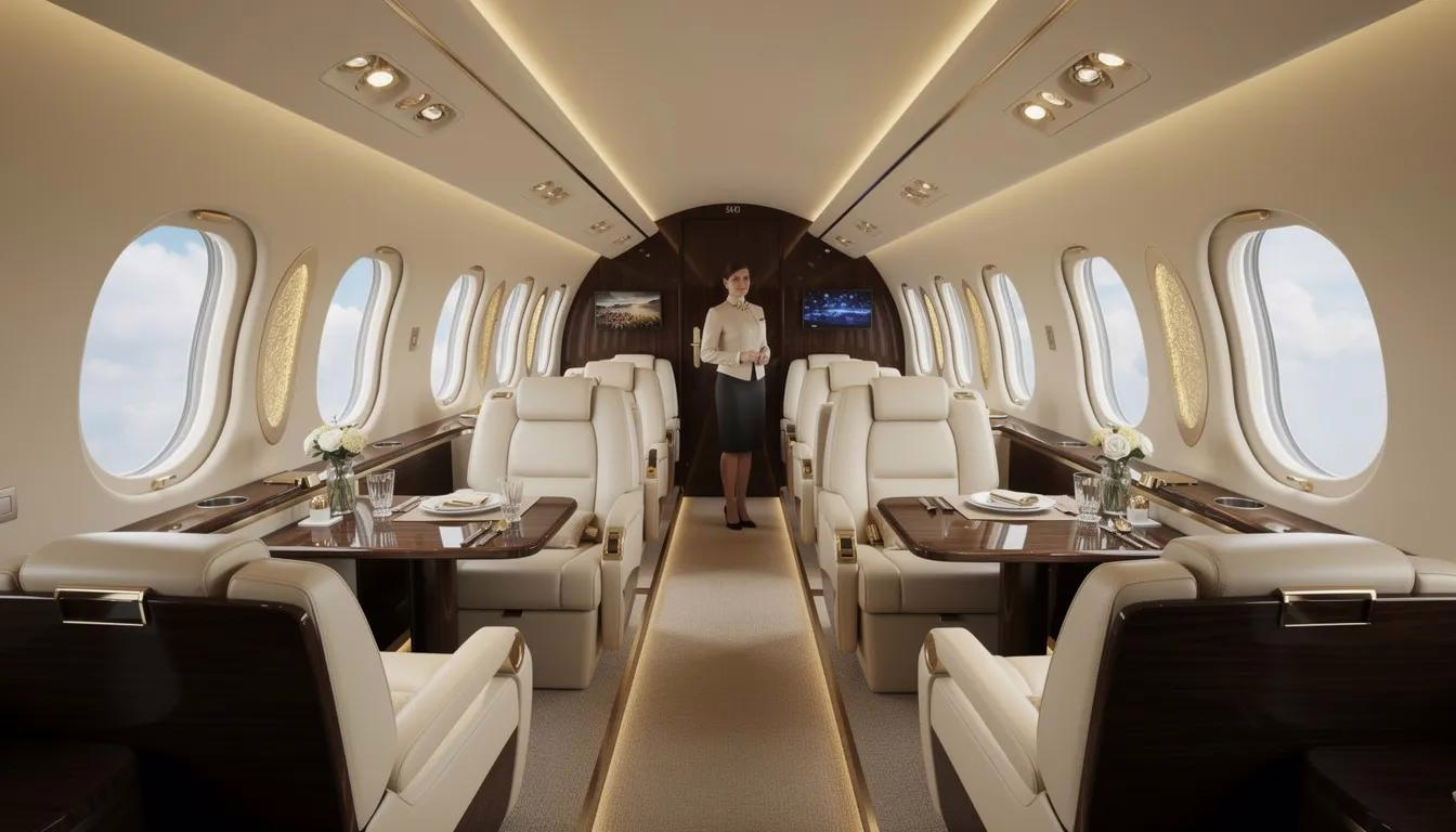 Inside the high-stakes world of private jet catering