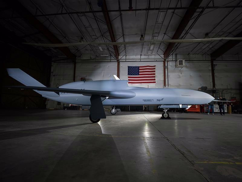 Pratt & Whitney Provides Engine for Northrop Grumman’s YFQ-48A Talon Blue Combat Drone