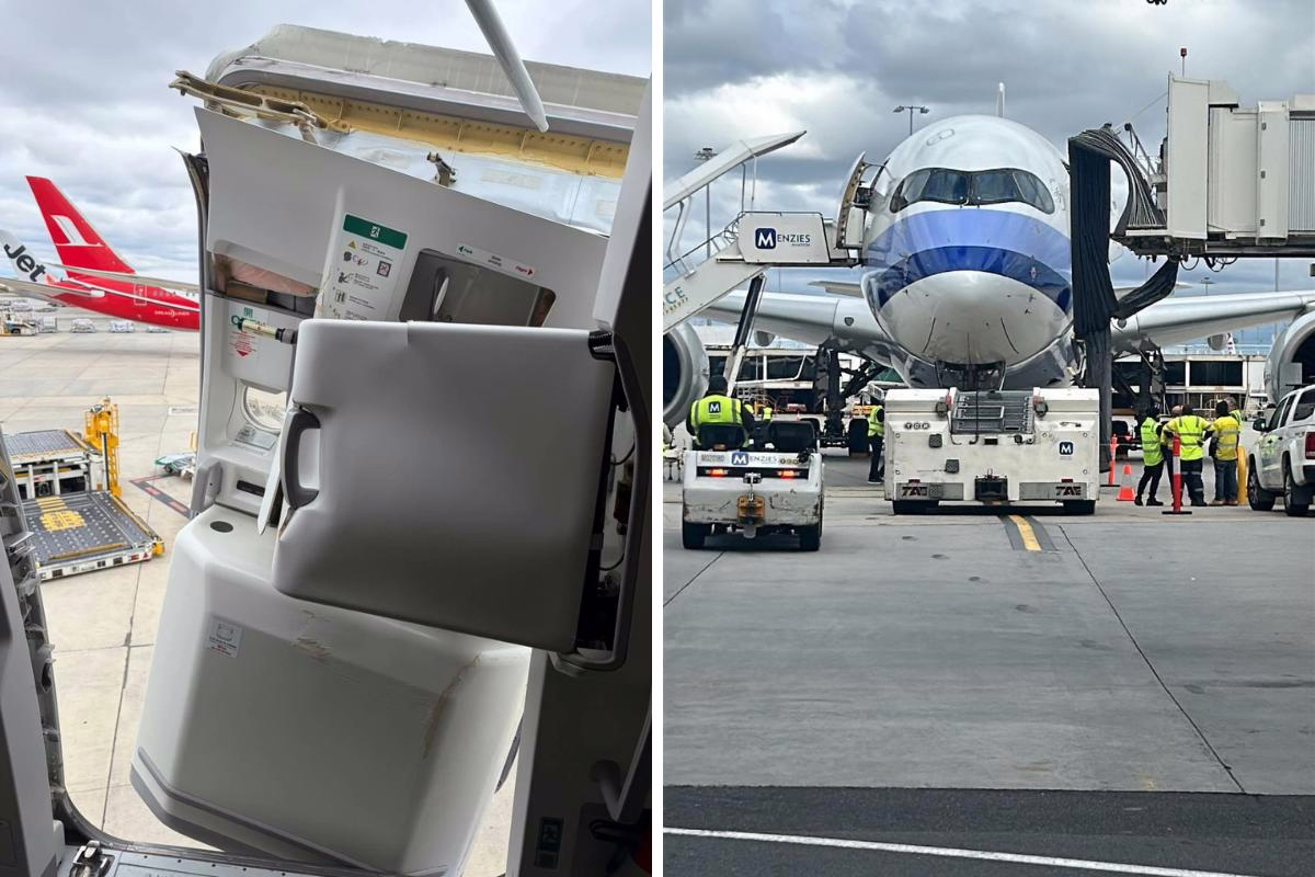 China Airlines A350 Grounded in Melbourne After Cabin Door Damage