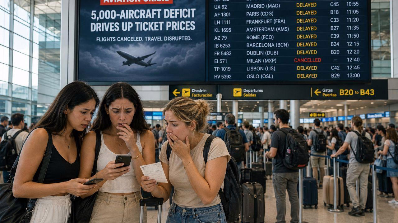 Madrid Faces Severe Travel Disruptions Amid 5,000-Aircraft Shortage