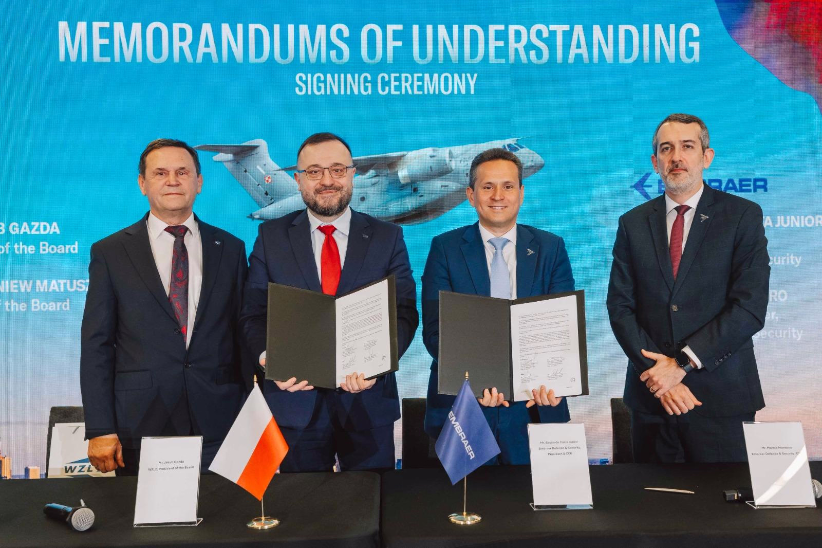 Embraer and PGZ Sign Five New Defense Memorandums of Understanding