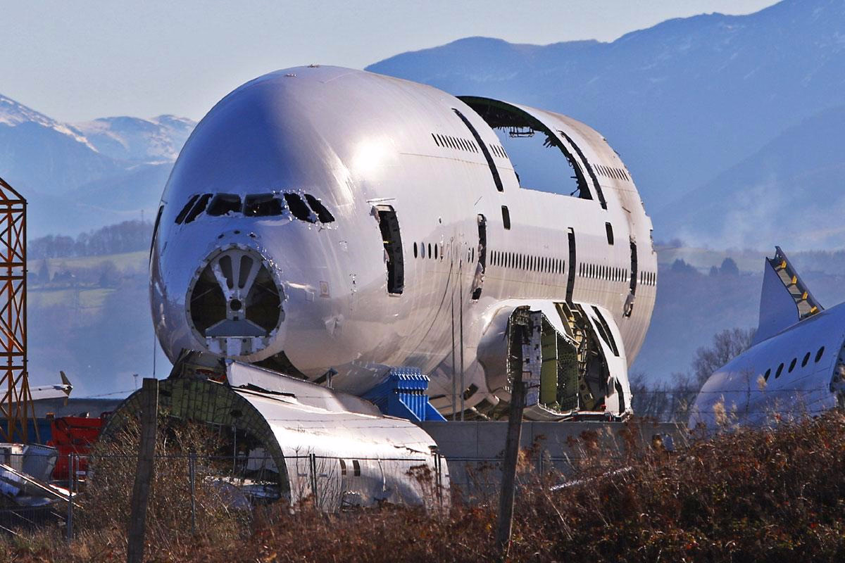Company Repurposes Parts of Airbus A380 for Unique Items