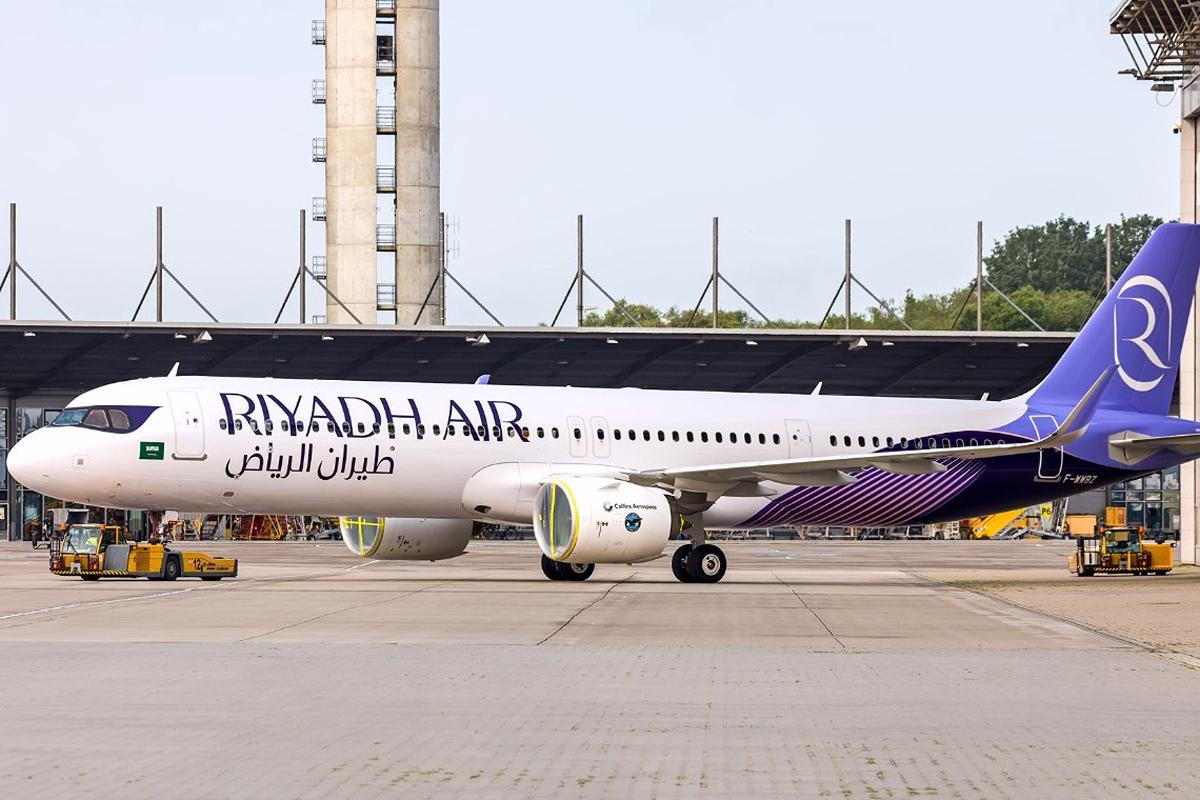Riyadh Air Unveils Airbus A321XLR in Full Livery