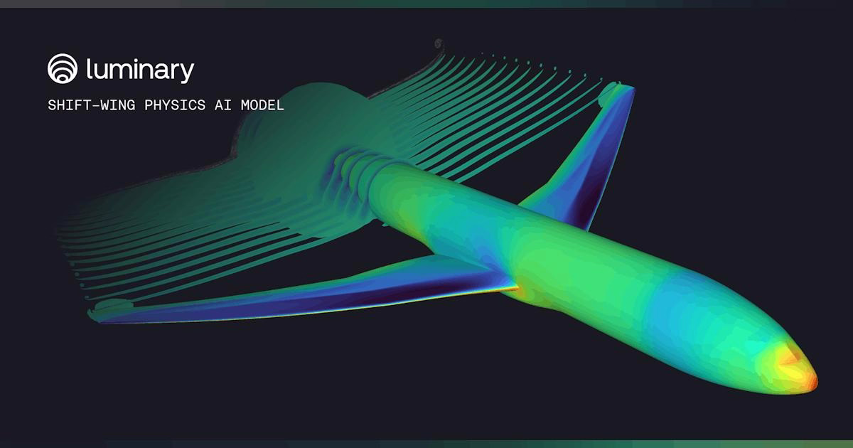 Luminary Cloud Unveils SHIFT-Wing AI Model