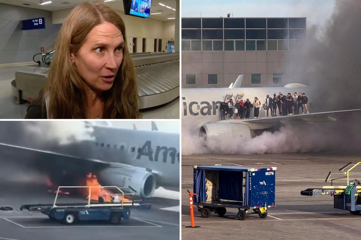 Fire Incident at Denver Airport Involving American Airlines