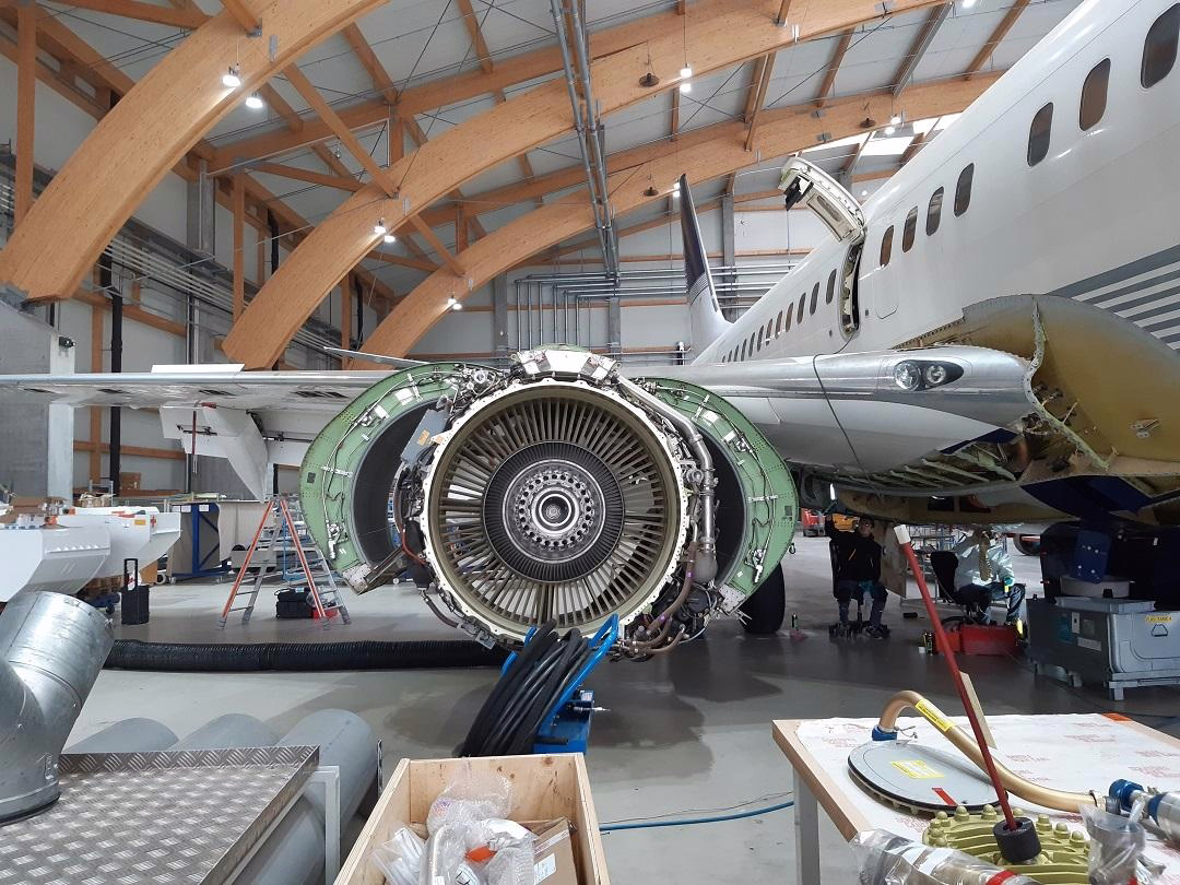 BBJ 737 Inspections Conducted at AMAC Aerospace in Bodrum, Turkey