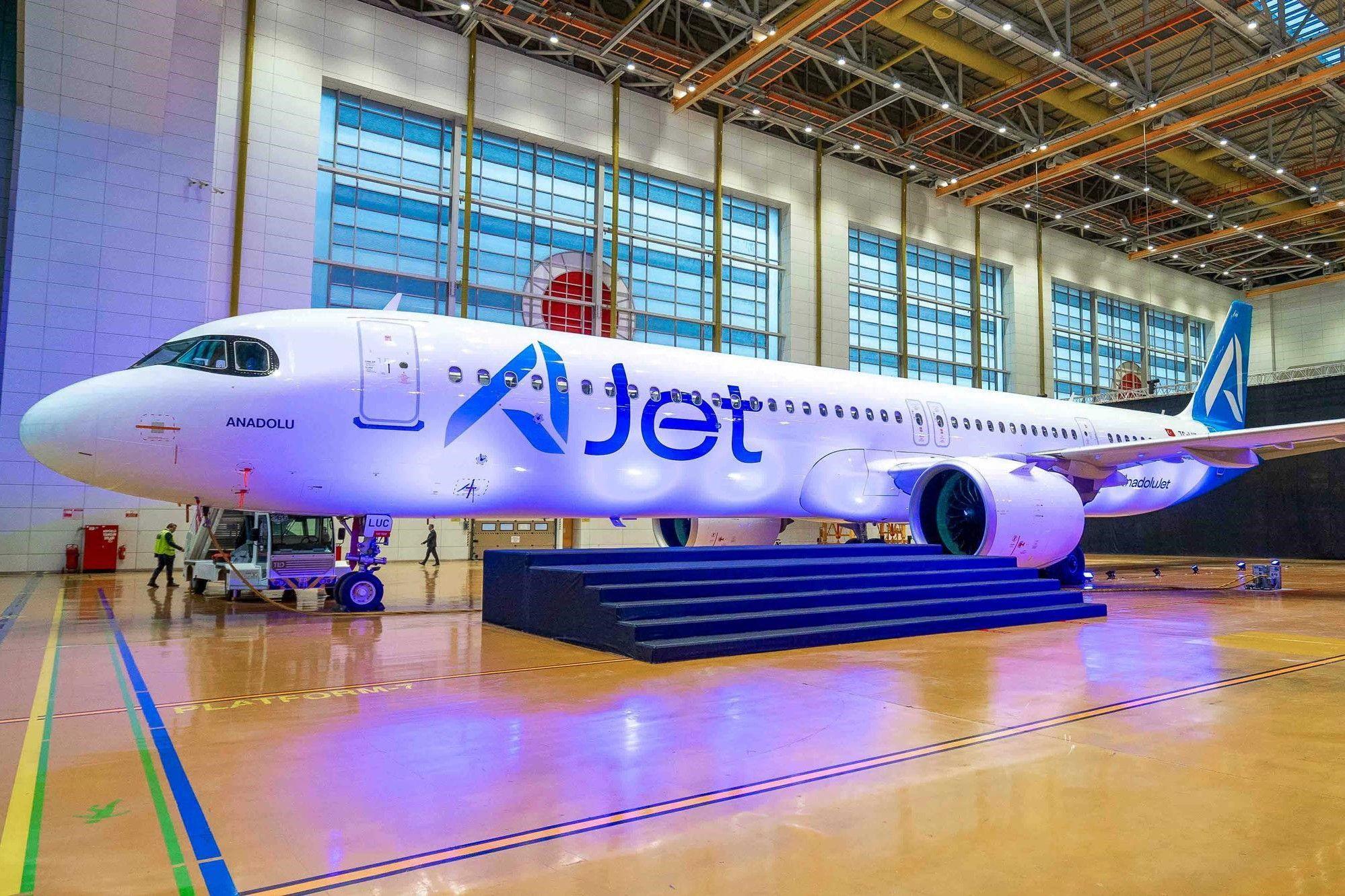 Türkiye's AJet to Dry Lease 14 Airbus A321neo Aircraft