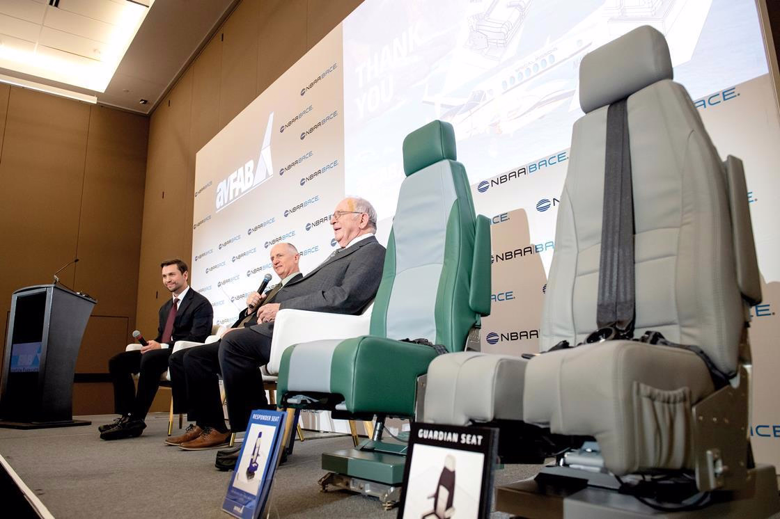 AvFab Designs Specialized King Air Seats for Medical and ISR Missions