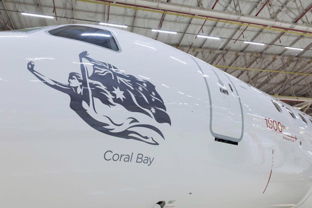 Azorra Delivers Australia’s First E190-E2 to Virgin Australia